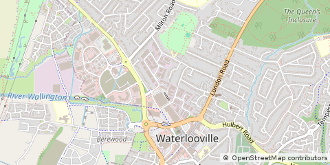 Map of Waterlooville, Hampshire