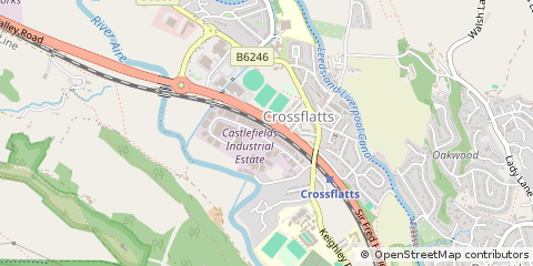 Map of Bingley