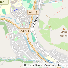 Map of Rhondda Cynon Taff