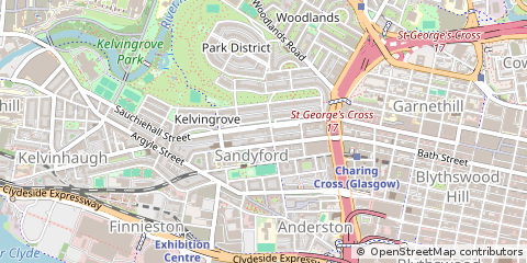 Map of Glasgow