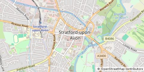 Map of Stratford-Upon-Avon