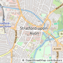 Map of Stratford-Upon-Avon
