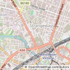 Map of Manchester