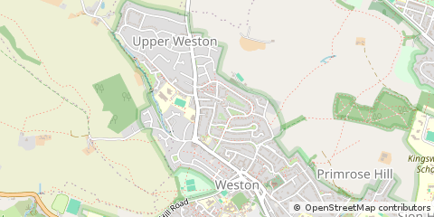 Map of Bath, Avon