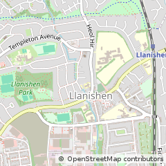 Map of Cardiff