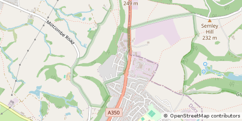 Map of Shaftesbury