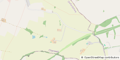 Map of Banbury, Oxfordshire