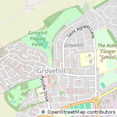 Map of Hemel Hempstead, Hertfordshire