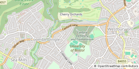 Map of Bristol