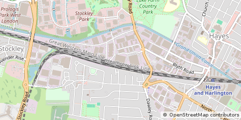 Map of Hayes