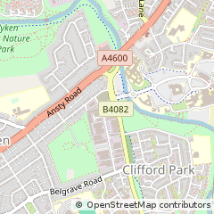 Map of Coventry, West Midlands