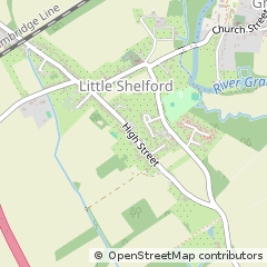 Map of Little Shelford, Cambridgeshire