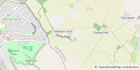 Map of Luton, Beds
