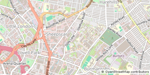 Map of Leeds
