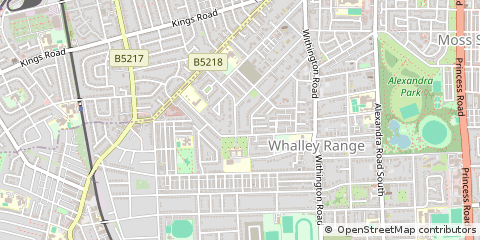 Map of Manchester