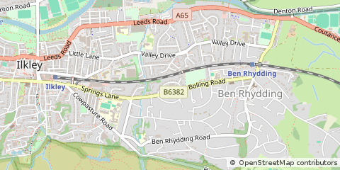 Map of Ilkley