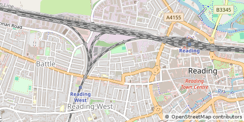 Map of Reading