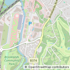Map of Weybridge