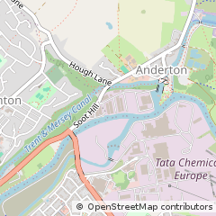 Map of Northwich, Cheshire