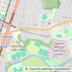 Map of Stockport, Cheshire