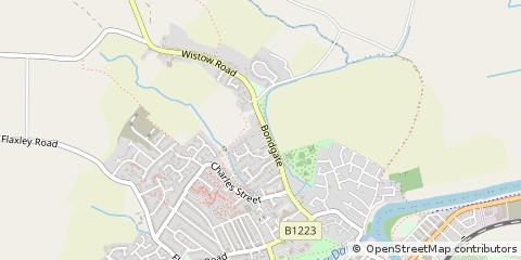 Map of Selby, N.yorkshire
