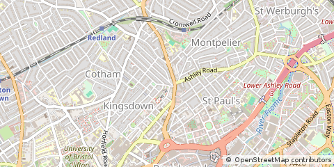 Map of Bristol