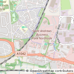 Map of Norwich, Norfolk