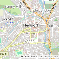 Map of Newport, Isle Of Wight