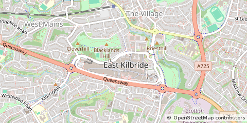 Map of Glasgow