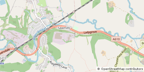 Map of Derby, Derbyshire