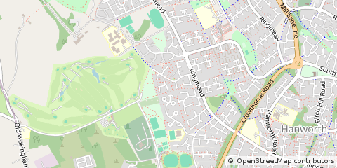 Map of Bracknell, Berkshire