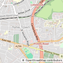 Map of Dartford