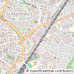 Map of Leicester