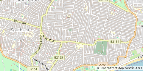 Map of Southsea