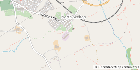Map of Saltburn by the SEA, Cleveland