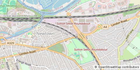 Map of Reading