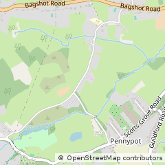 Map of Woking, Surrey