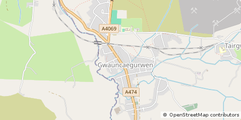 Map of Ammanford