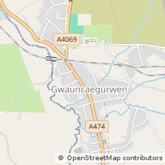 Map of Ammanford