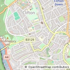 Map of Bristol, Avon