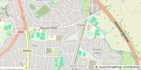 Map of Leeds