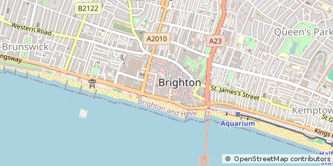 Map of East Sussex