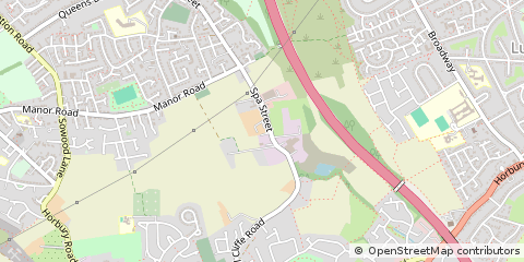 Map of Ossett, West Yorkshire