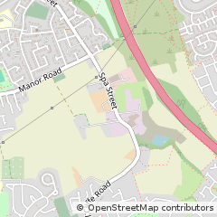 Map of Ossett, West Yorkshire