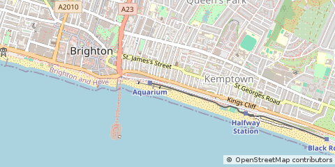 Map of Brighton