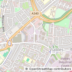 Map of Basingstoke, Hampshire