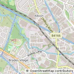 Map of Oldbury, West Midlands