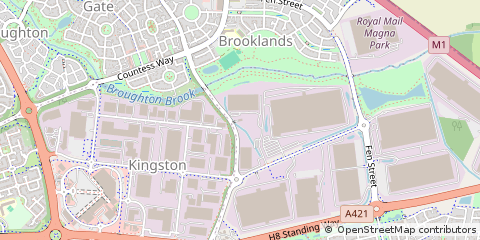 Map of Wavendon Milton Keynes