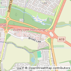 Map of Cramlington, Northumberland