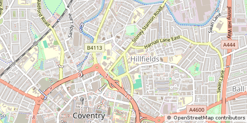 Map of Coventry